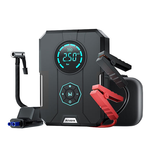 Car mounted tire inflator emergency start power supply Jump Starter