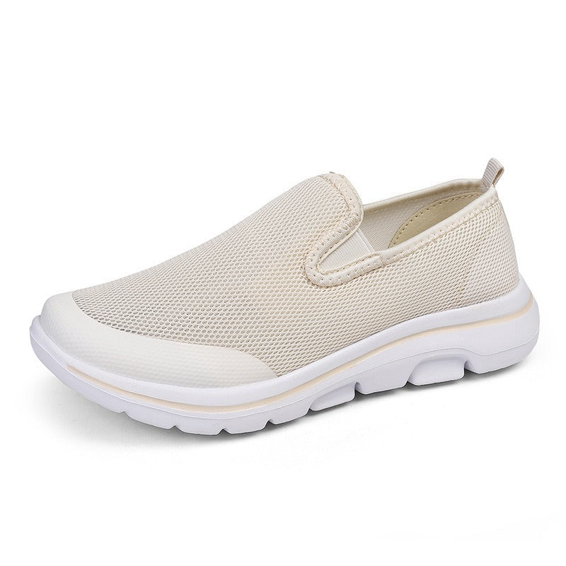 Casual shoes men's and women's cloth shoes breathable and non slip flying woven shoes outdoor casual shoes